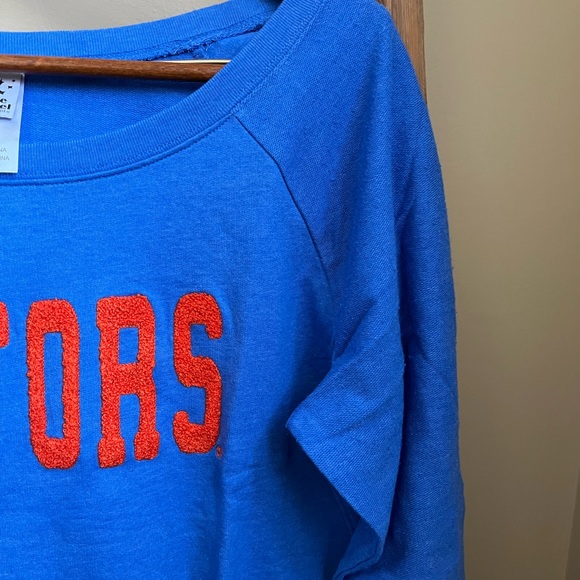 Florida Gators Chenille Lettering Light Weight Sweatshirt Size Extra Large - Picture 4 of 7